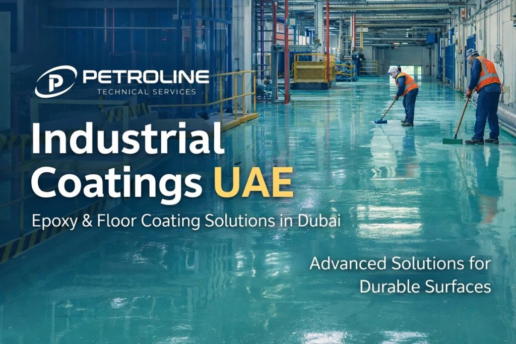 Industrial Epoxy Floor Coating in Dubai UAE by Petroline Technical Services