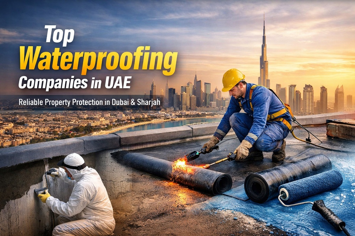 Professional waterproofing companies in UAE providing roof and basement protection services
